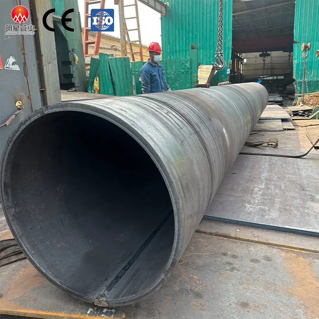 Tubo de Acero al Carbono de Gran Diámetro, Tubo Soldado Longitudinalmente en Caliente AISI 4140 Tubo de Aleación No Aleada 4130 42CrMo4 1020 1045 5120 5140