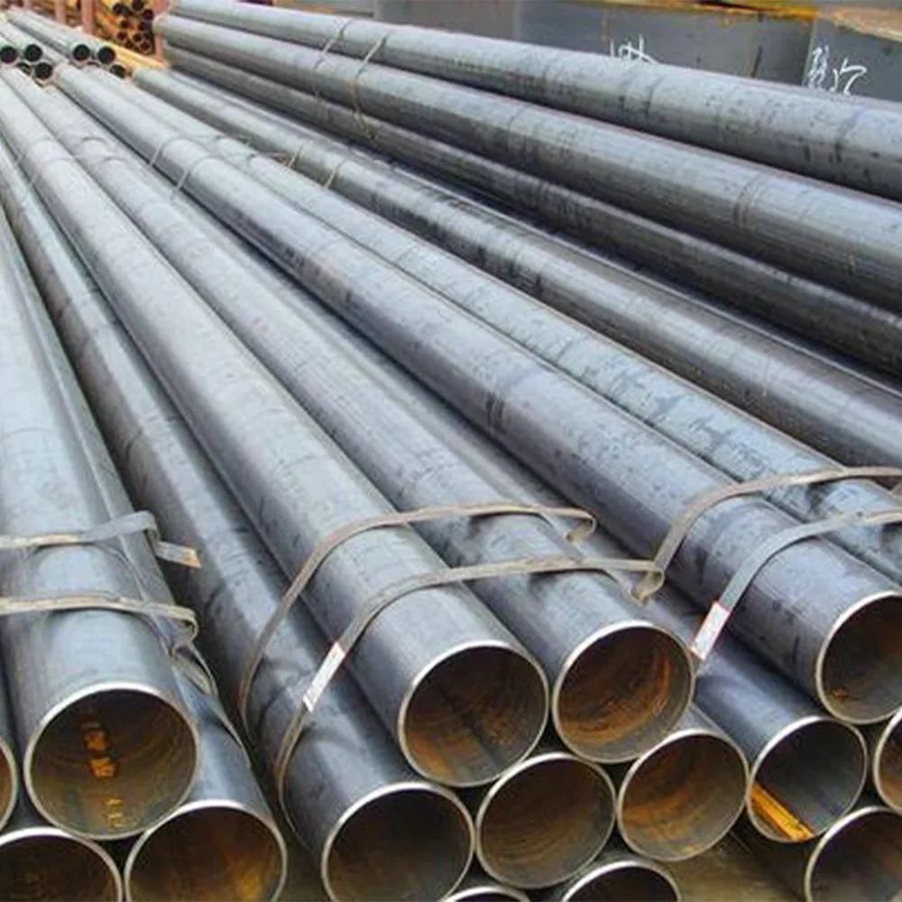 Tuberías de acero ERW Gr. B de alta calidad ASTM A53 para construcción