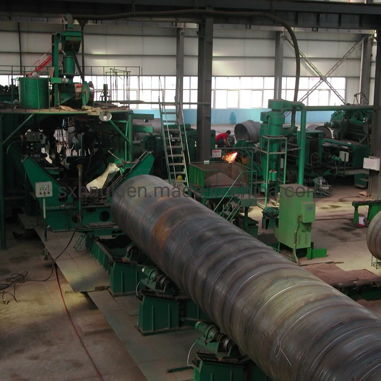 3620mm Máquina de fabricación de tuberías en espiral SSAW
