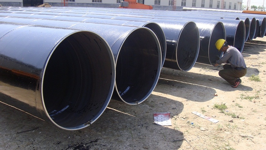 Fábrica de tuberías de acero al carbono soldadas SSAW LSAW para petróleo y gas 1200mm diámetro de tubería de acero al carbono