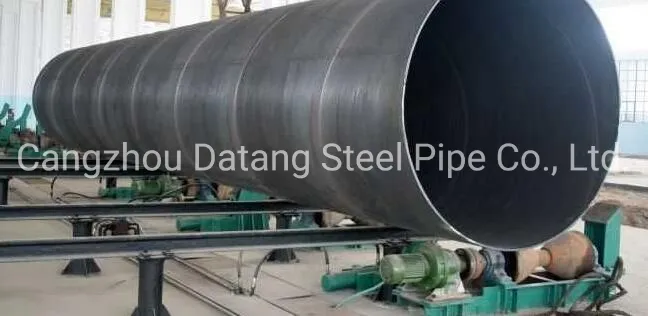 Suministro de fábrica ASTM A106 Tubos SSAW soldados por arco sumergido en espiral