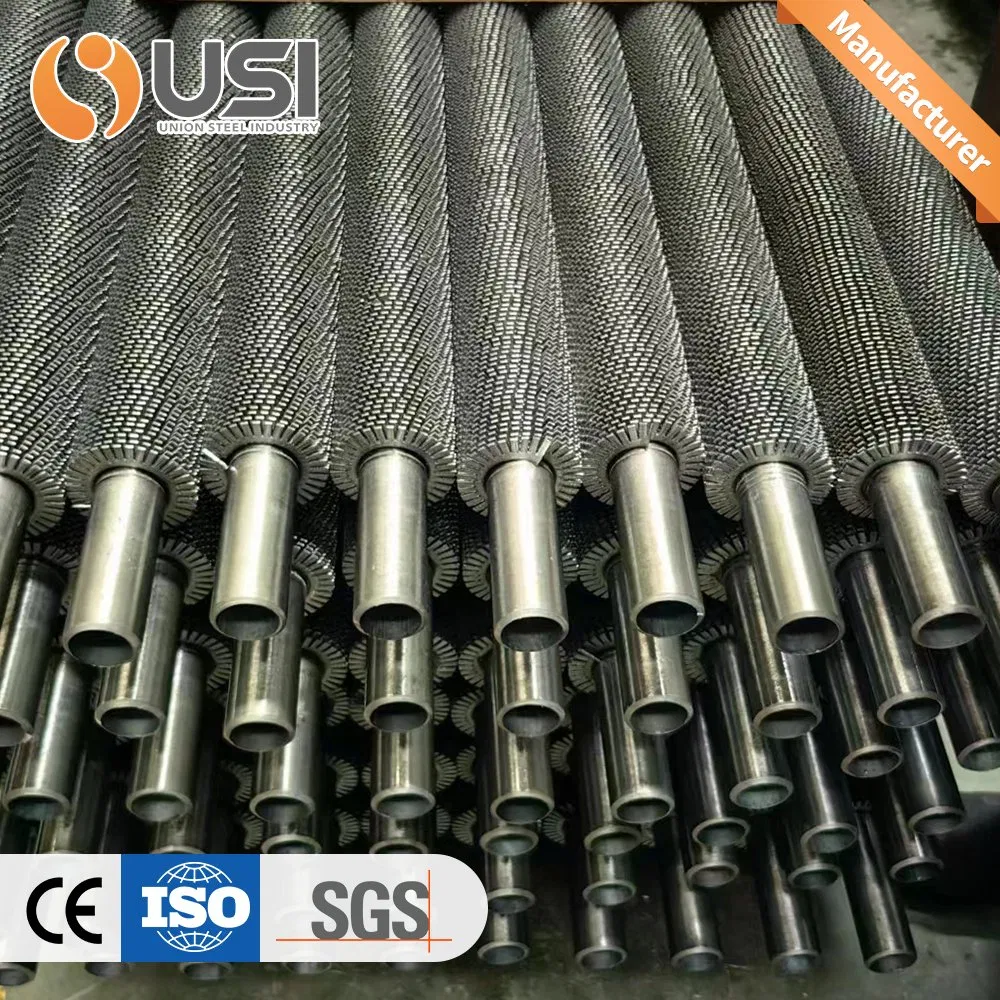 Tubo aletas soldado de alta frecuencia directo de fábrica - Resistente a altas temperaturas y corrosión, disponible para OEM