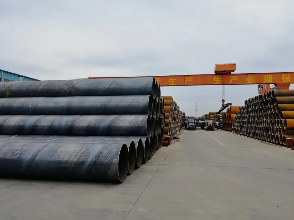 Tuberías LSAW listas para despacho