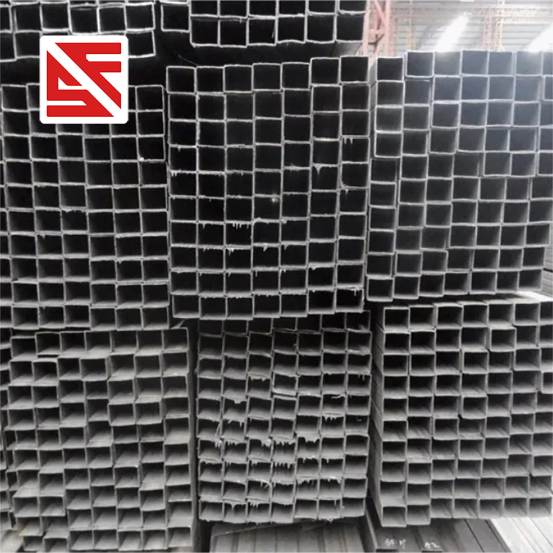 Fabricante de fábrica de Foshan, tubo rectangular de tamaño personalizado, tubo de acero al carbono soldado longitudinalmente