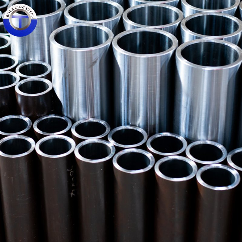 Ventas Directas de Fábrica de Alta Calidad St52 Cilindro Hidráulico de Gas y Aceite Pulido de Carbono Tubo de Acero Sin Costura Laminado en Frío