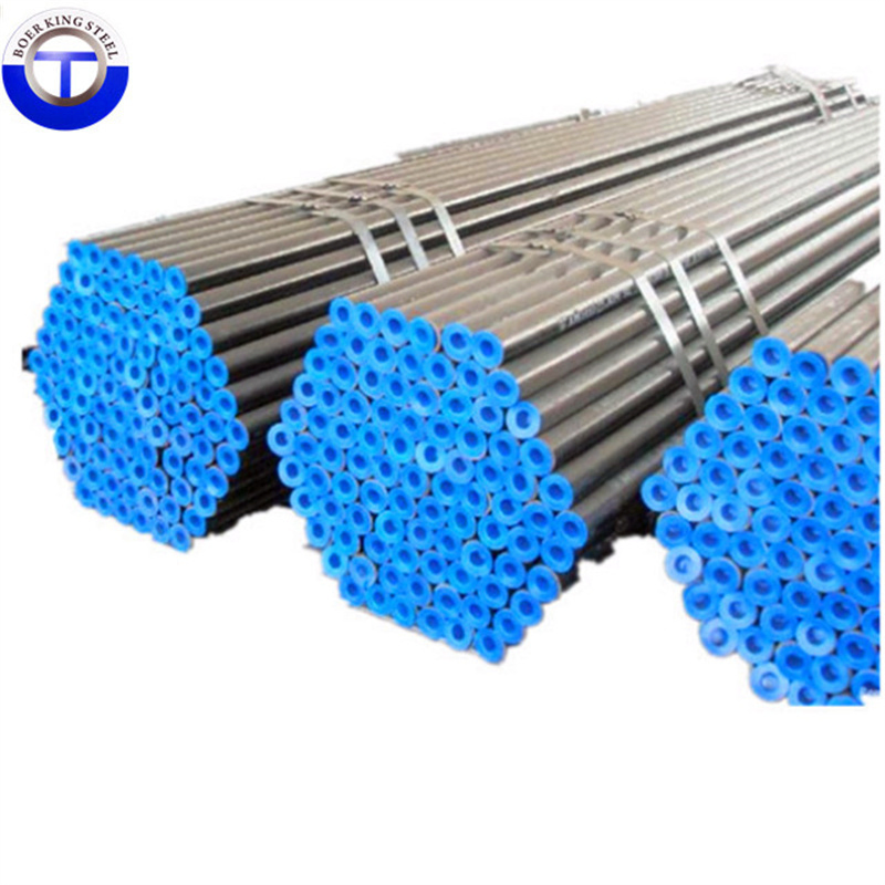 Fabricación A179 A192 A106 St45.8 Tubo de Acero Sin Costura de Carbono Laminado en Caliente St52 T2 P2 Tubo de Caldera