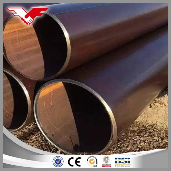 Acero al Carbono S275jr S355joh S355j2h Tubos de Línea Soldados por Arco de Doble Costura Jcoe Sawl Dsaw para Pilas Tubulares