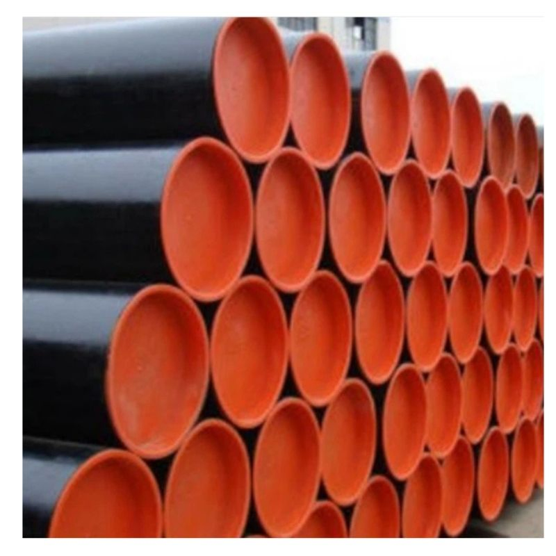 Tubo de acero galvanizado redondo ERW con rosca estriada recubierto de carbono/aleación/zinc