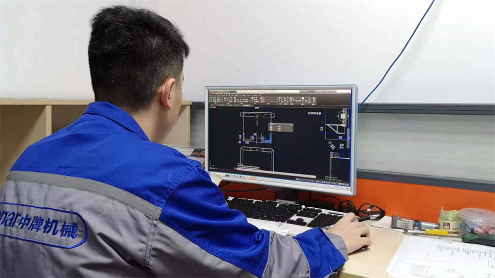Departamento de diseño e ingeniería de Chunyuan Machinery
