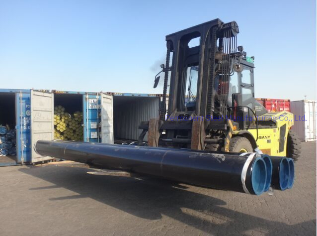 Tubería de acero ERW/Hfw/Hfi con API 5L/Sans719/AS/NZS1163 Gr. B C350 Fábrica