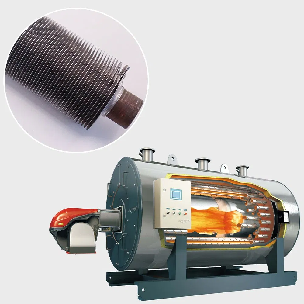Modelo de tubo de aletas soldadas de alta frecuencia de aluminio para intercambiadores de calor