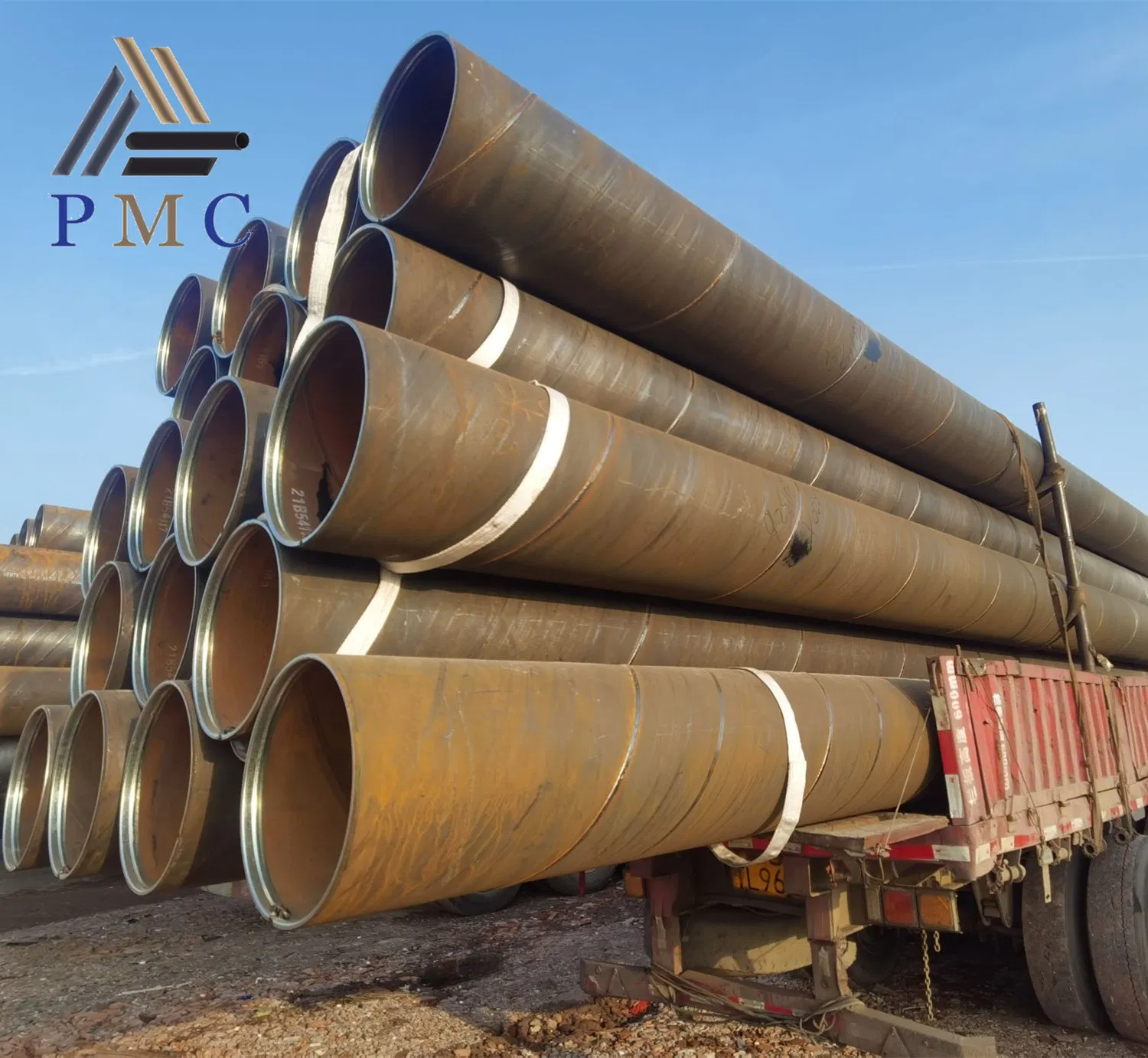 Fábrica ASTM A36 1000mm LSAW SSAW Gran Diámetro 3PE Anticorrosión API5l 5CT Petróleo y Gas para Tubo de Acero al Carbono Soldado en Espiral