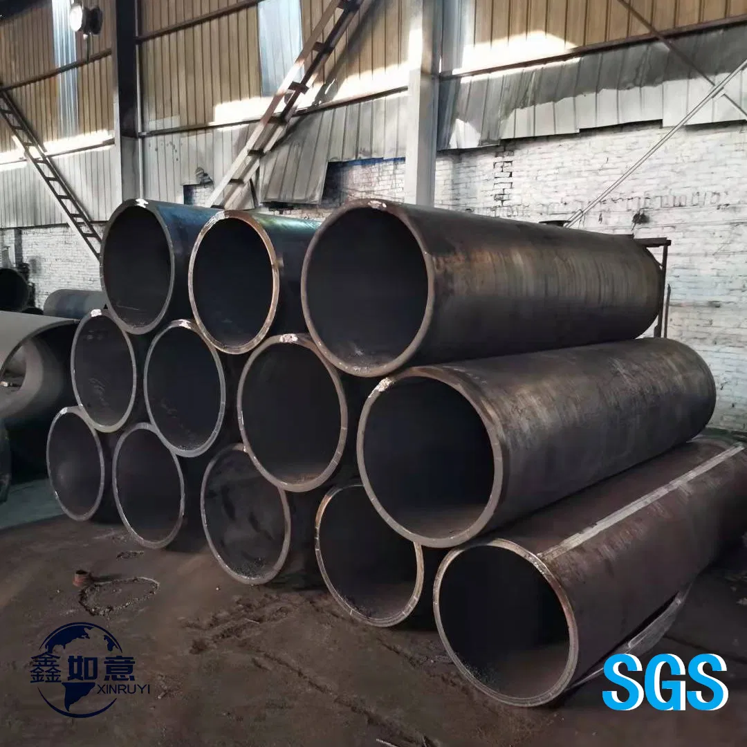 Tubería de acero soldada por arco sumergido en espiral para entrega de agua y fuego, tubo en forma de cono / placa de arco circular / tubería de soldadura de acero