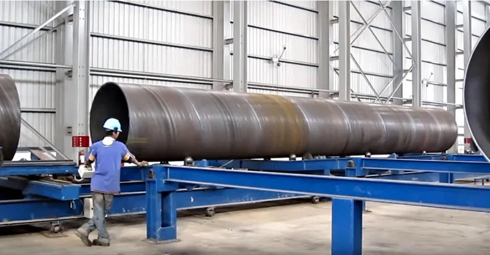 Fábrica de tubos soldados por arco sumergido en espiral