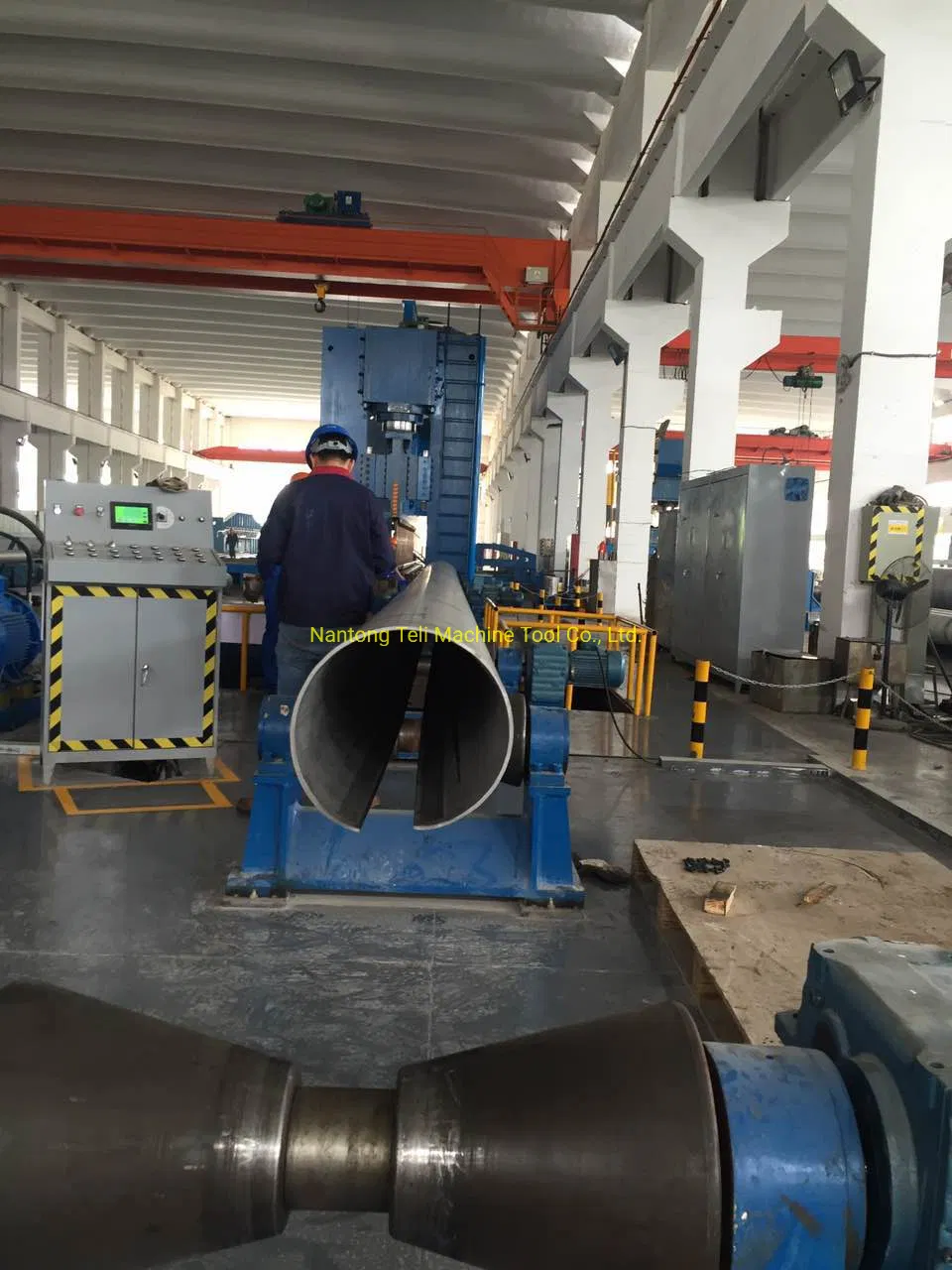Línea de fabricación de tubos JCO detalle 3