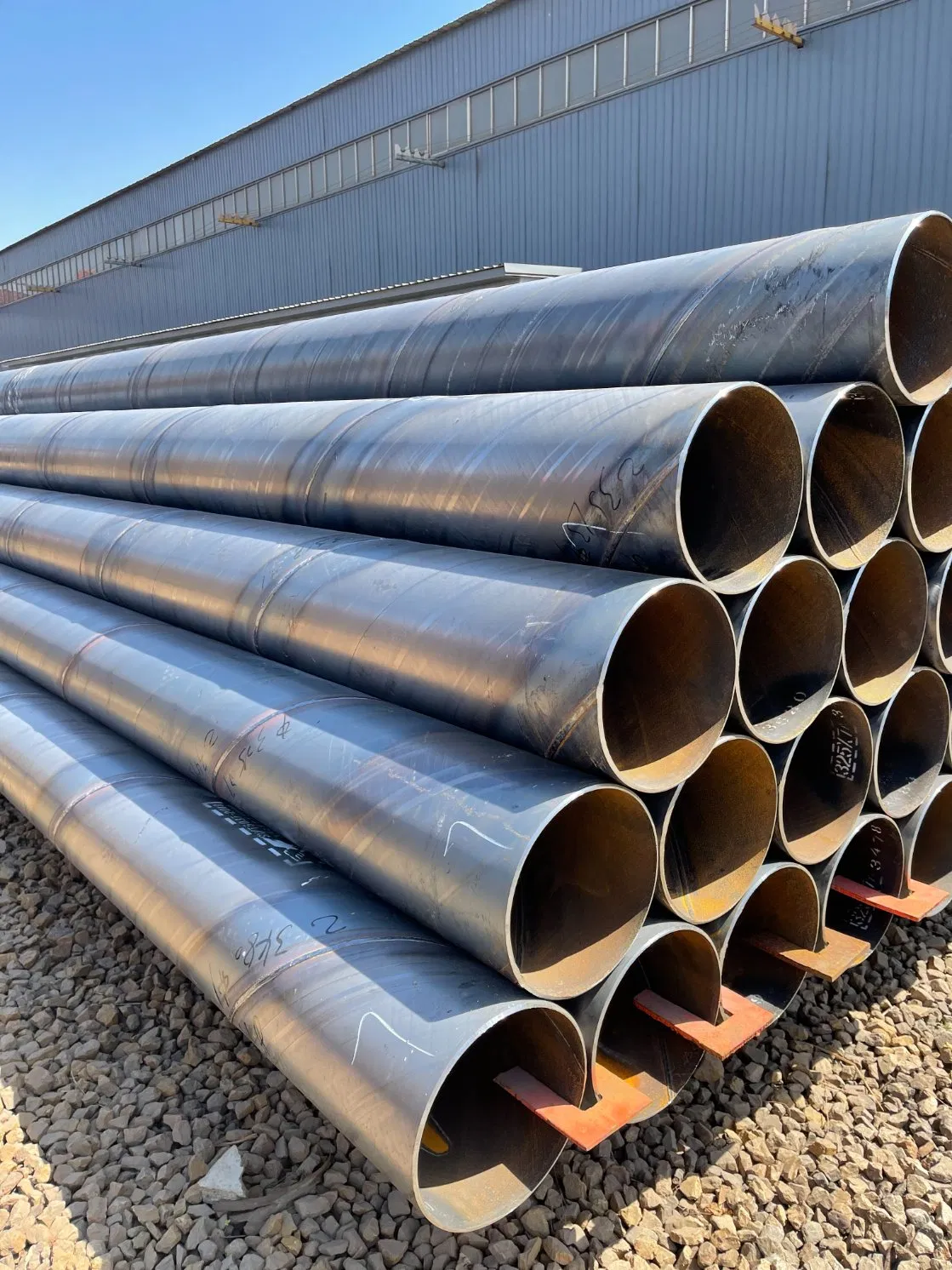 Suministro de API de Fábrica Youfa 5L Tubo SSAW de Concreto de Gran Diámetro para Petróleo y Gas, Tubo de Acero Soldado en Espiral