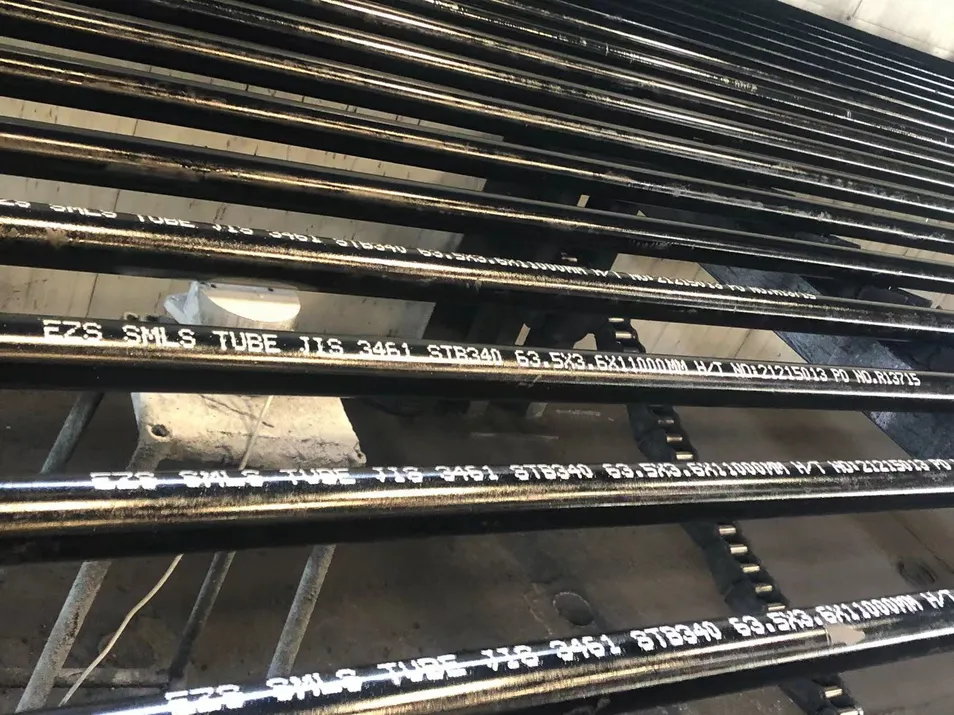 Tubo sin costura de acero para supercalentadores JIS G3461 STB340 suministro de fábrica de dibujo en frío