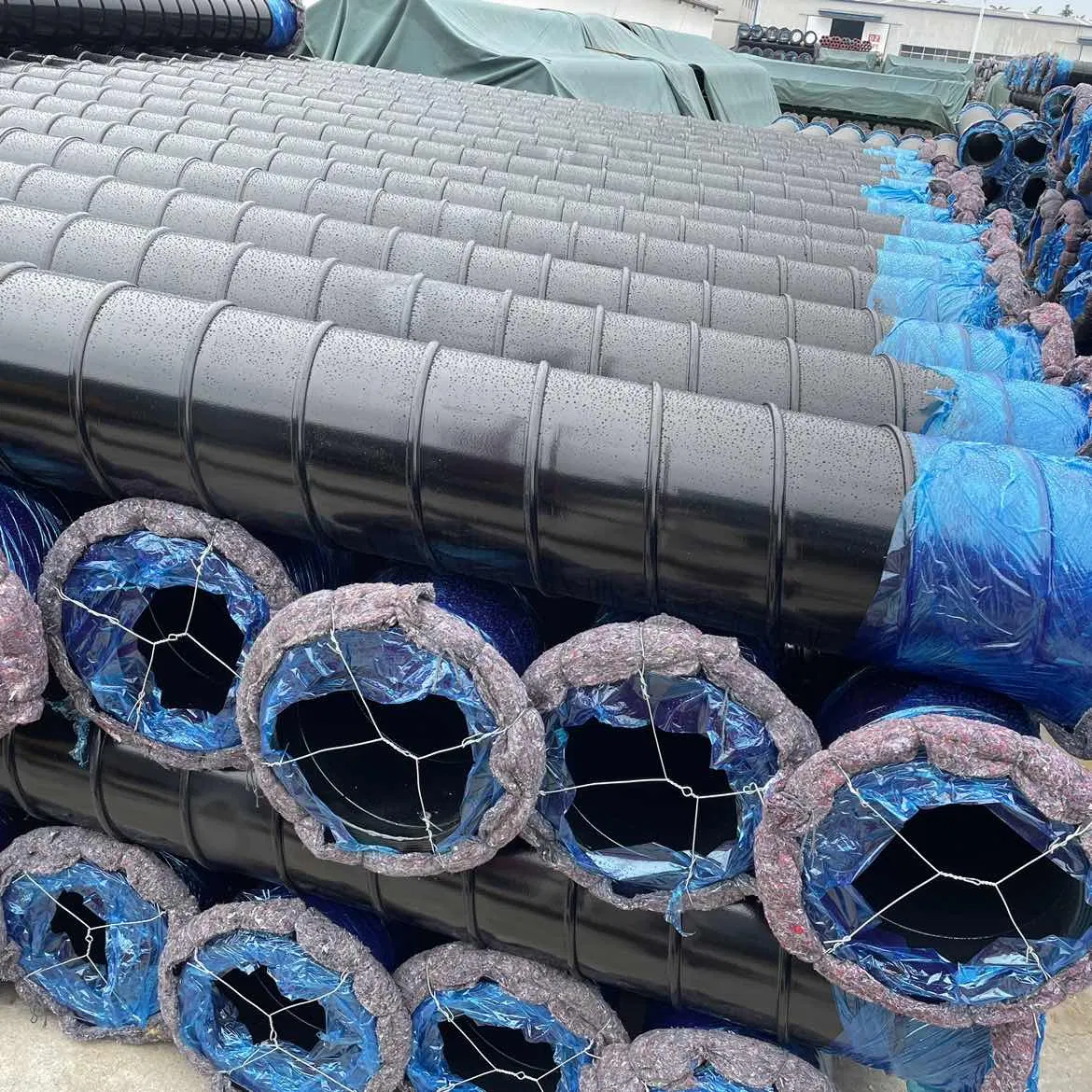 Suministro de fábrica de tuberías de acero soldadas LSAW para pilotes, tubo galvanizado, tubo hueco de acero, tubo de carbono galvanizado SSAW