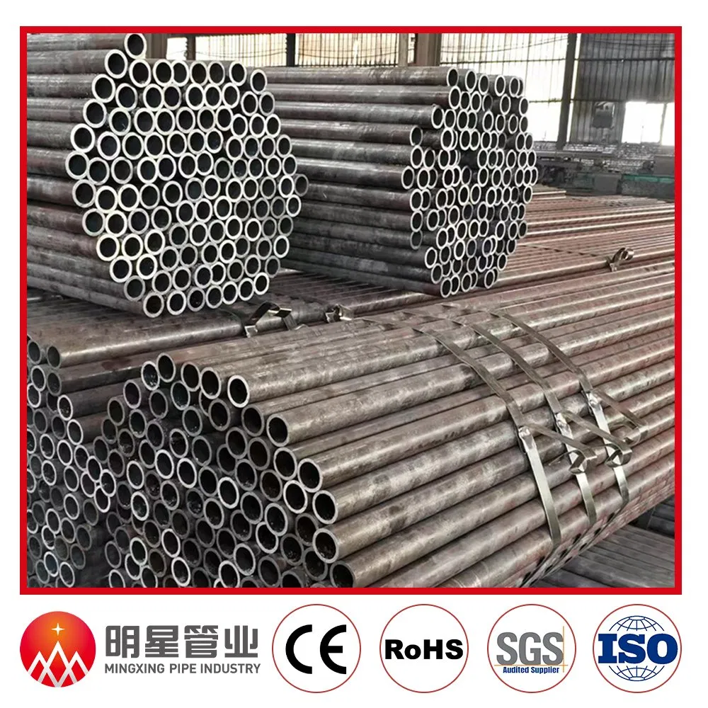 Tubería de acero sin costura de aleación Od 21.3-610mm Wt 3-50mm ASTM A335 P11 P22 15CrMo GB 5310 Planta de energía de alta temperatura Petroquímica Intercambiador de calor Resistente a la fluencia N T Stock