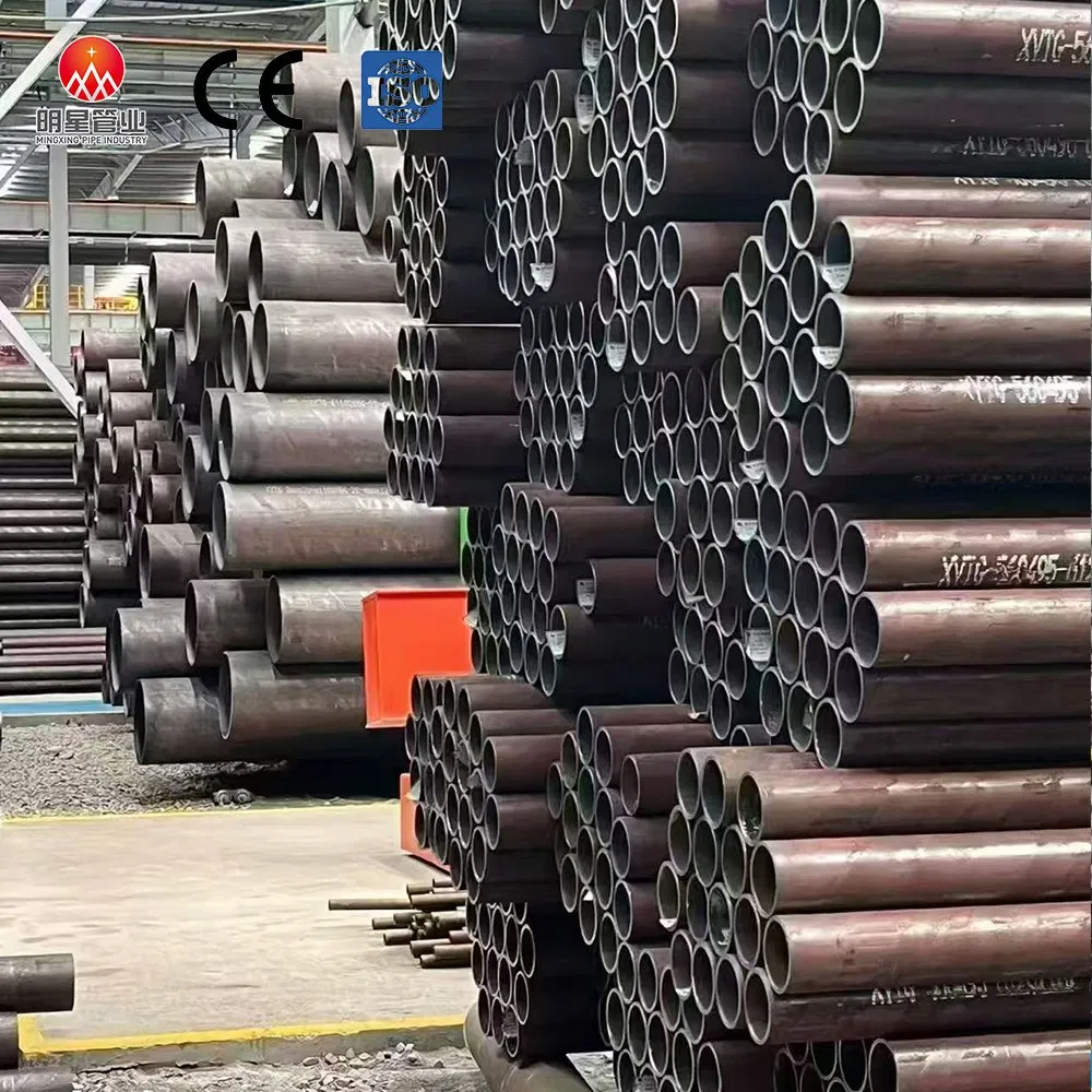 Tubo de caldera sin costura de alta temperatura y alta presión China GB/T 5310 20g / 15crmog / 12cr1movg para planta de energía
