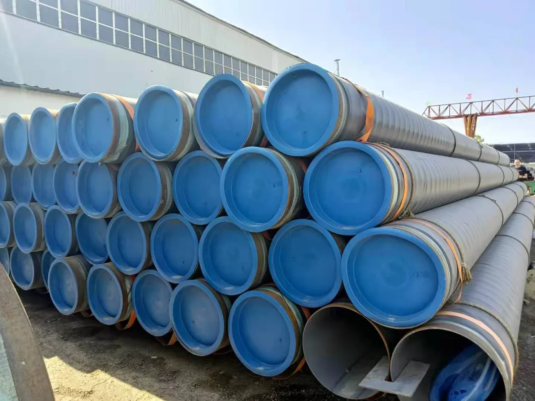 Tubería de acero soldada en espiral SSAW ERW LSAW de gran diámetro API5L X42 X52 X56 X60 X70