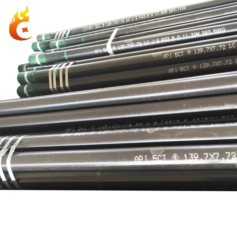 Tuberías de acero inoxidable soldadas de alta frecuencia, tuberías de acero al carbono, fábrica proporcionada
