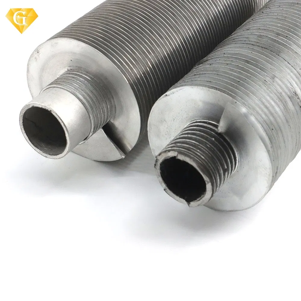 Modelo de tubo de aletas soldadas de alta frecuencia de aluminio para intercambiadores de calor