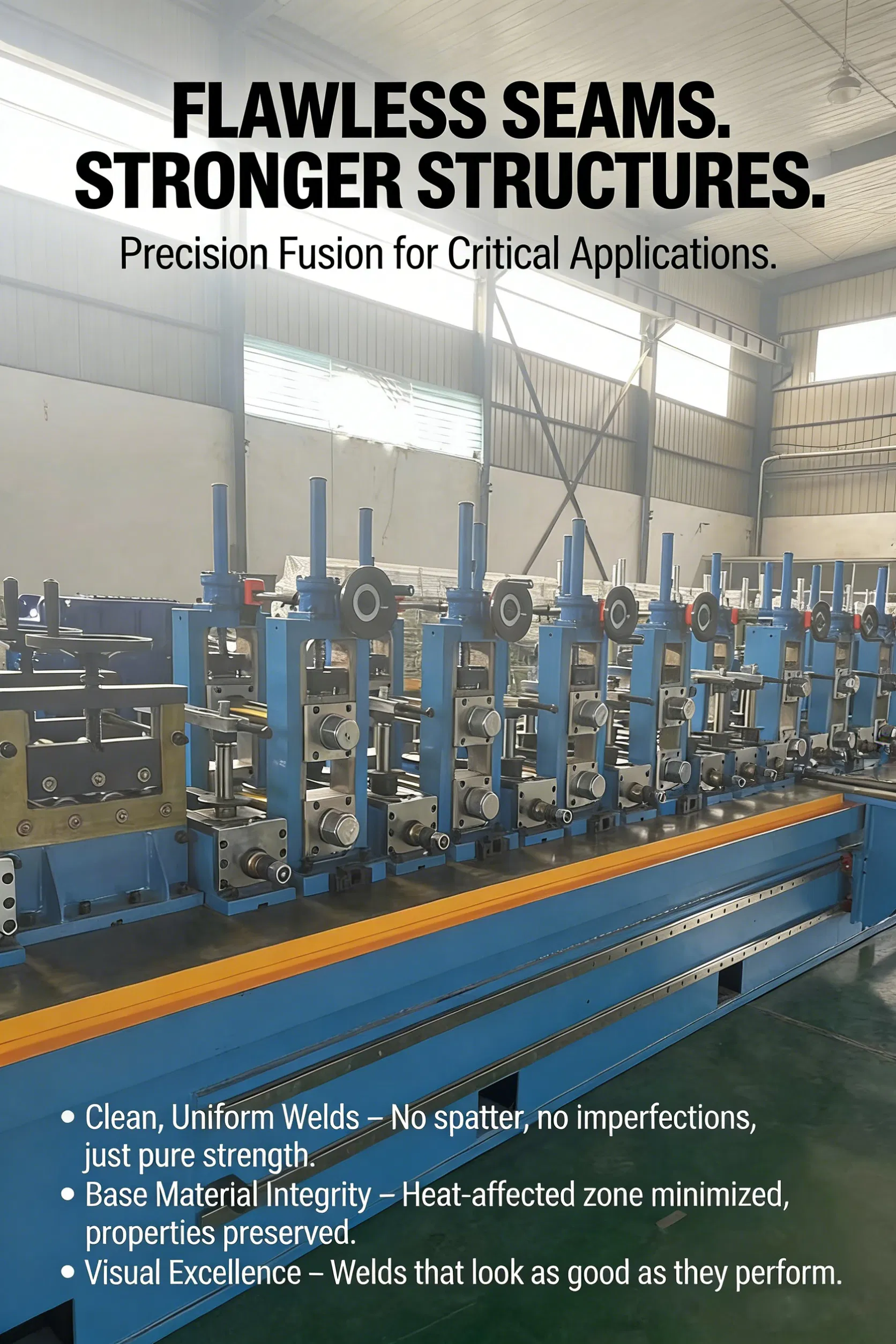 Molino de laminación en frío de tubos de acero de precisión para la producción de tuberías sin costura con alta precisión dimensional