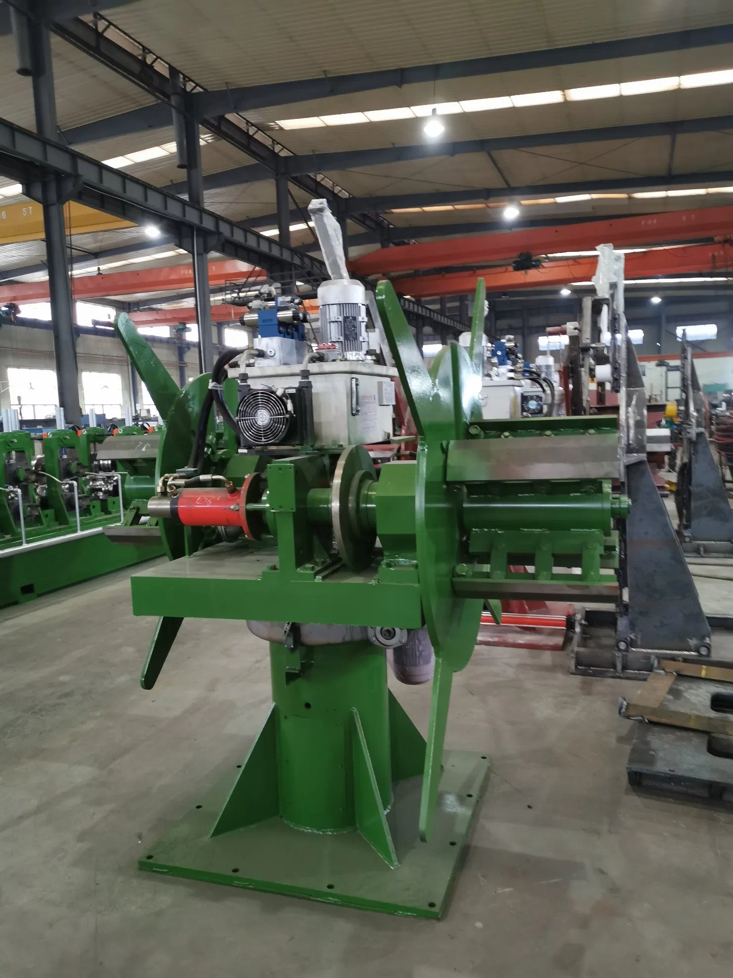 Máquinas de formación de acero por soldadura Hf, molino de tubos para tubos ERW