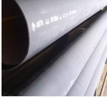 Proveedor de fábrica de China ASTM A139 ASTM A252 Tubería de acero soldada LSAW estructural redonda para construcción marina