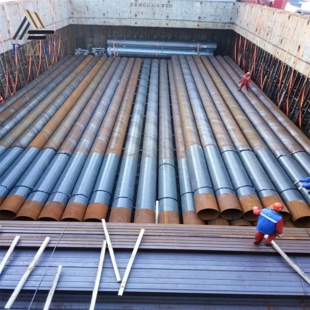 Fábrica ASTM A36 1000mm LSAW SSAW Gran Diámetro 3PE Anticorrosión API5l 5CT Petróleo y Gas para Tubo de Acero al Carbono Soldado en Espiral