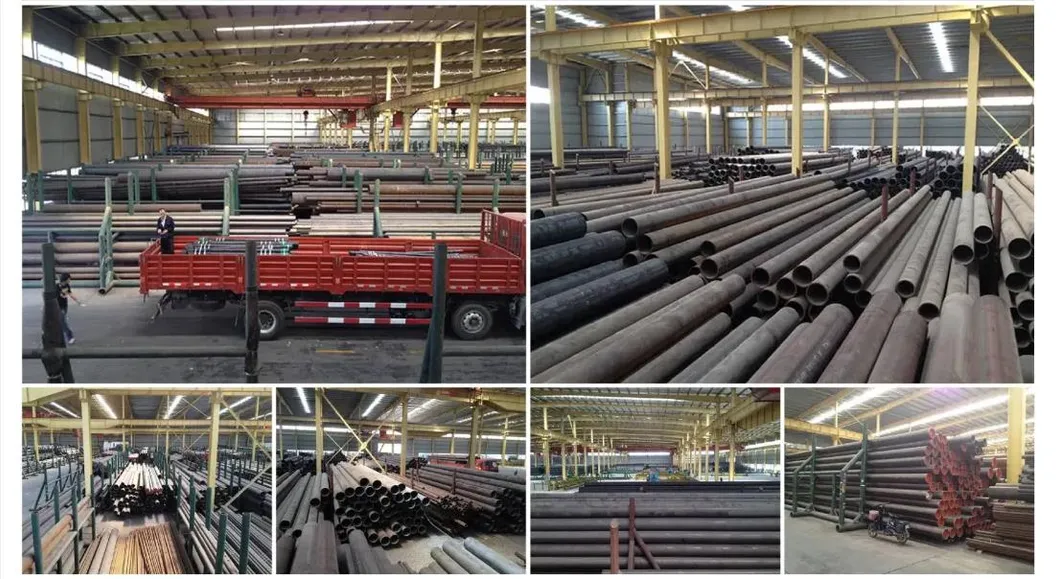 Precio de fábrica de tubo de acero sin costura galvanizado, laminado en frío y dibujado en frío