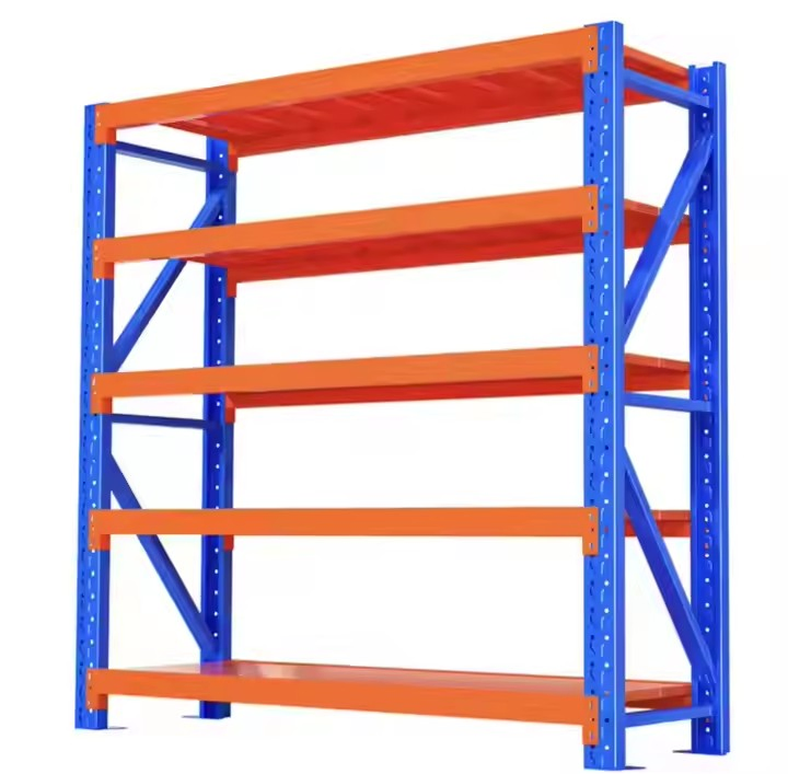 Factory Stackable Shelves and Metal Warehouse Metal Longspan Shelving Medium Duty Shelf