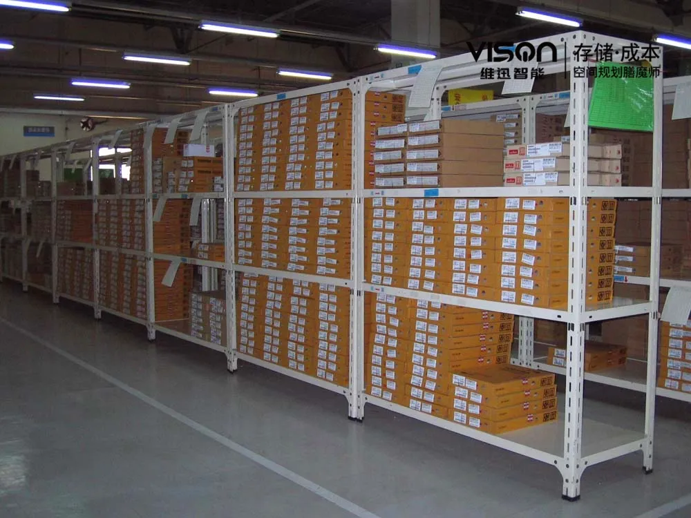 Z Beam Adjustable Steel Boltless Rivet Rack Shelves Galvanised Metal Steel Boltless Modular Shelving