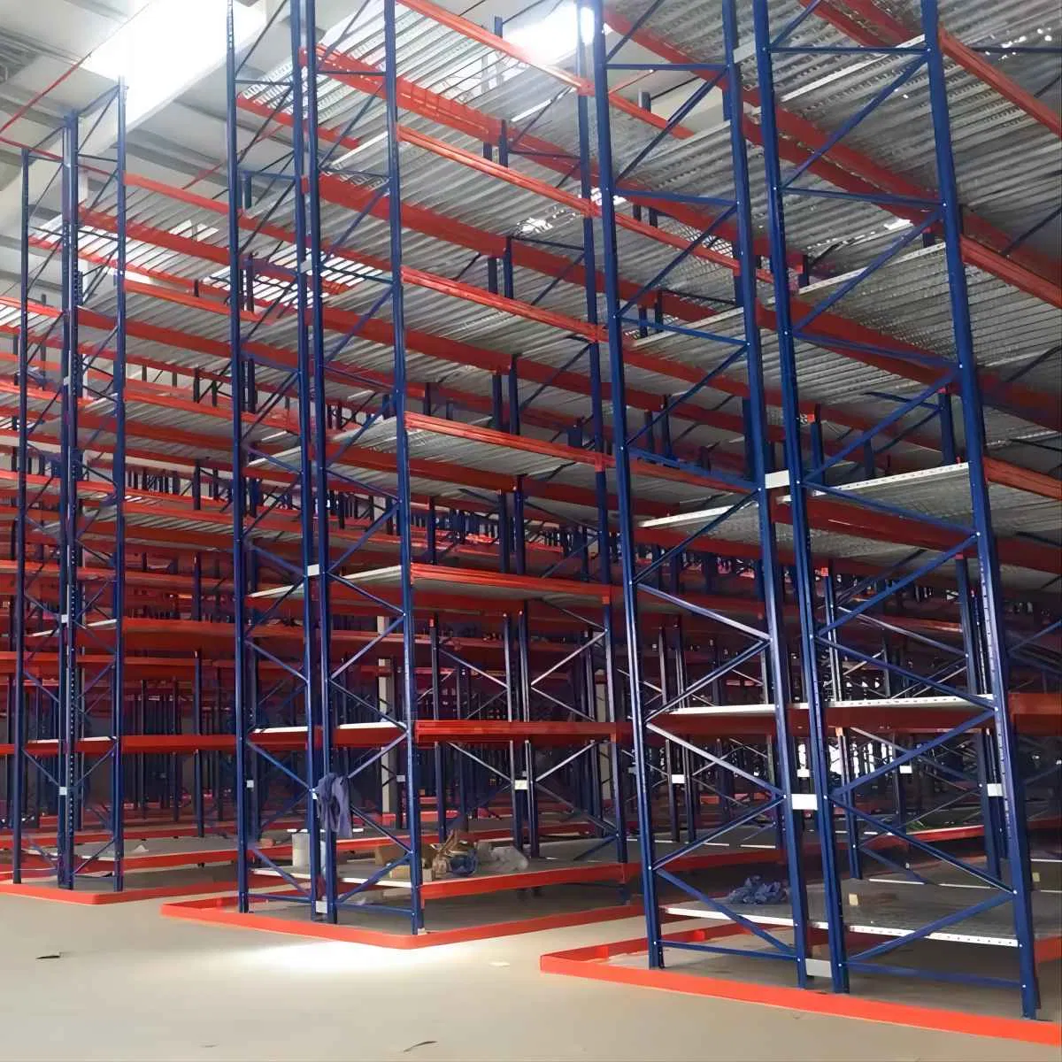 Warehouse Storage Vna Very Narrow Aisle Pallet Racking System with CE Certification