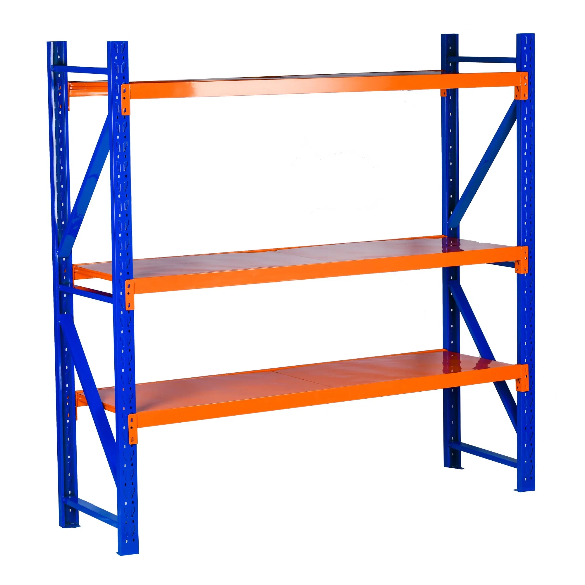 Steel Boltless/Rivet Racking Xinke Protective Film and Carton Bike Rack Double Shelf