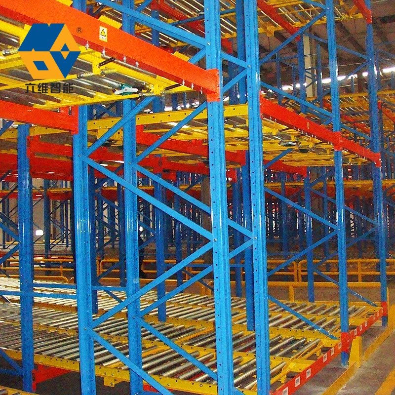 Heavy Duty 5-Layer Carton Flow Gravity Flow Roller Shelf Rack System Warehouse Gravity Roller Pallet Flow Racking