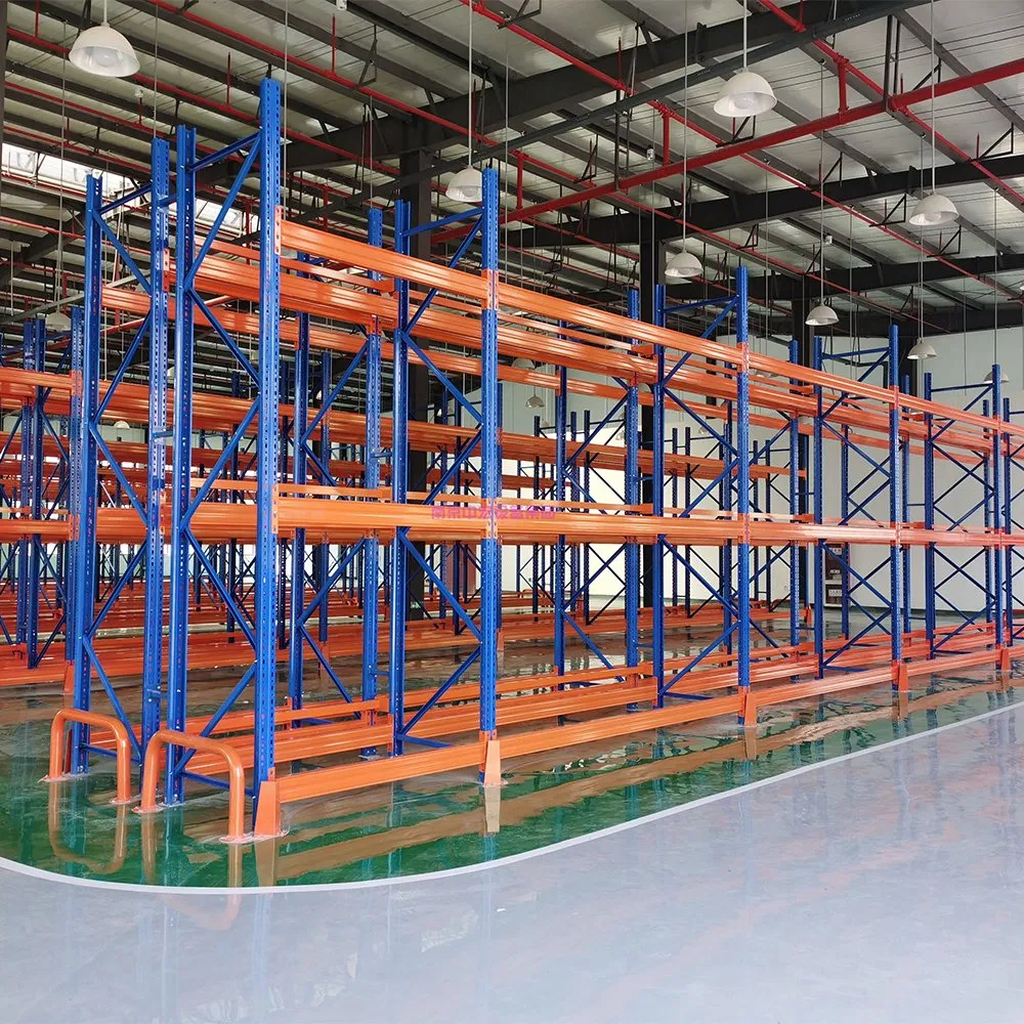 High Density Pallet Racking System - Industrial Warehouse Storage Solution With Enhanced Load Capacity