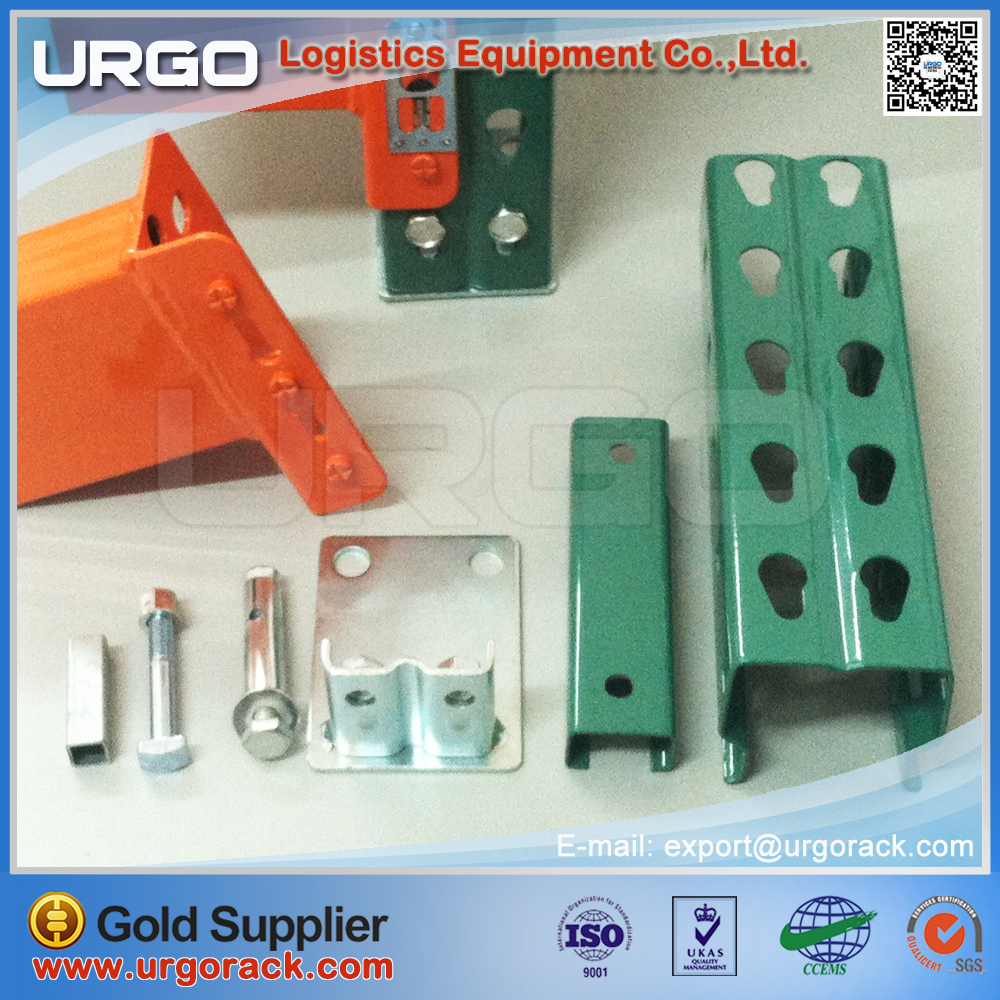 High Quality Warehouse Storage USA Teardrop Pallet Rack Upright Structure