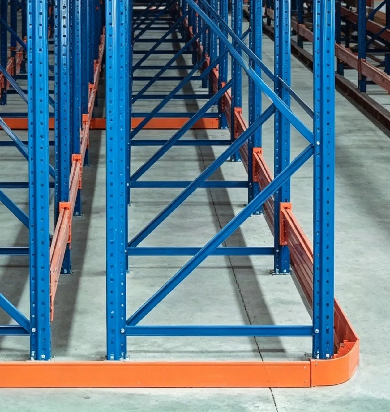 Industrial Vna Very Narrow Aisle Intelligent Warehouse Racking Storage System Solution