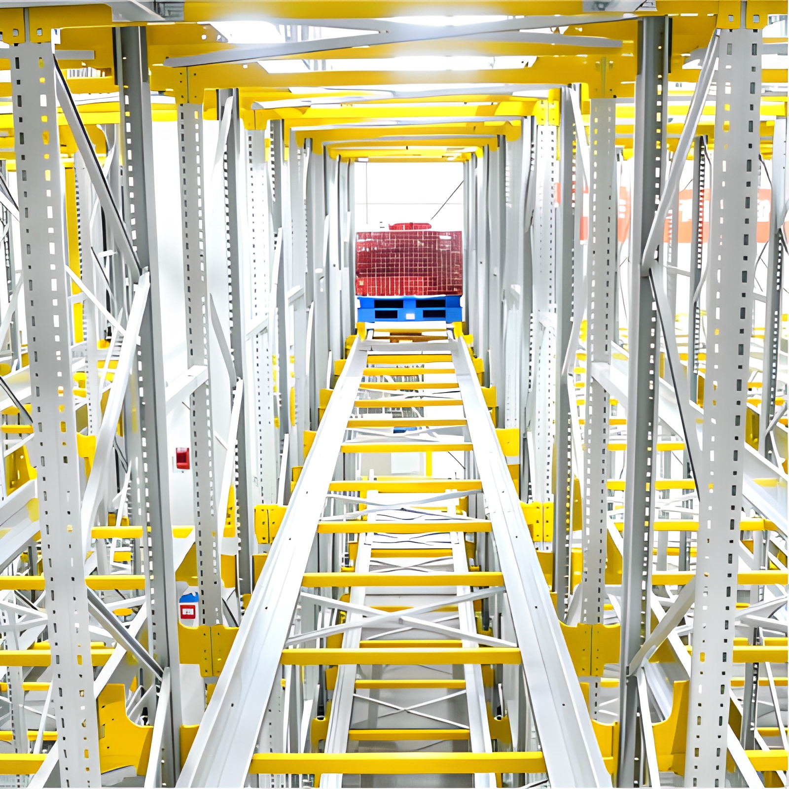 Double Deep Heavy Duty Pallet Rack Warehouse 6 Meters High Rack Shelving Garage Metal Racks for Warehouse Storage