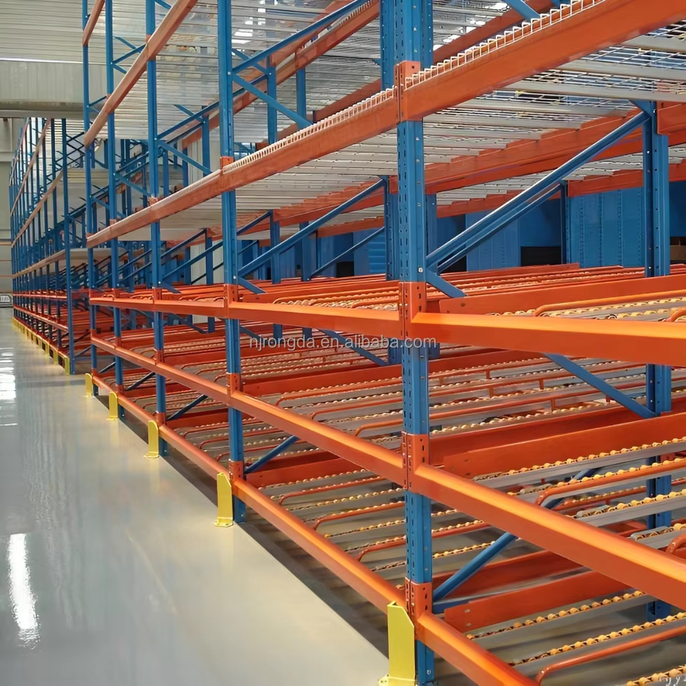 FIFO Carton Flow Rack System Gravity Flow Racks Flow Racking Carton Shelving