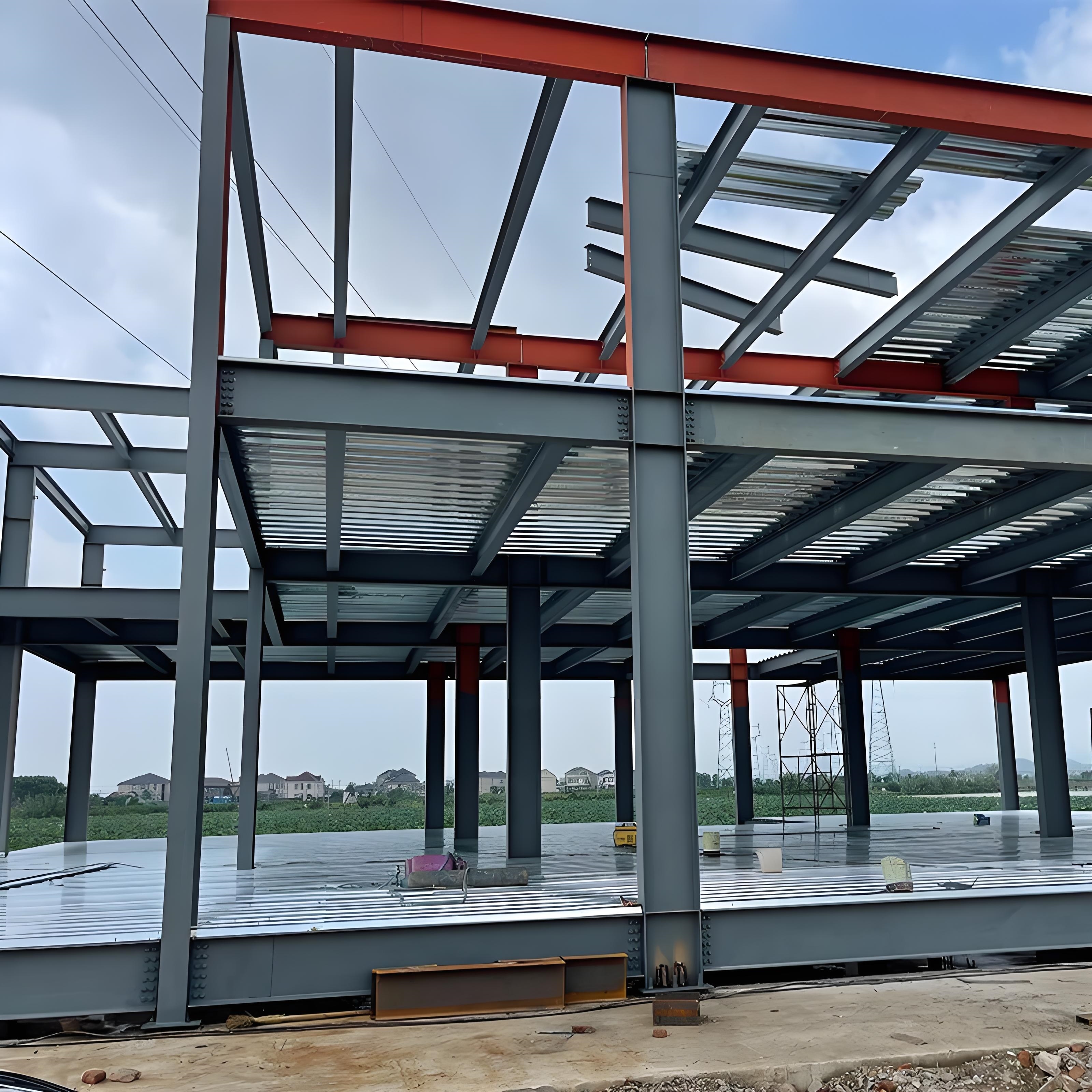 Industrial Mezzanine Floor System Multi-Level Steel Rack with Aluminium Platform for Garages and Warehouses