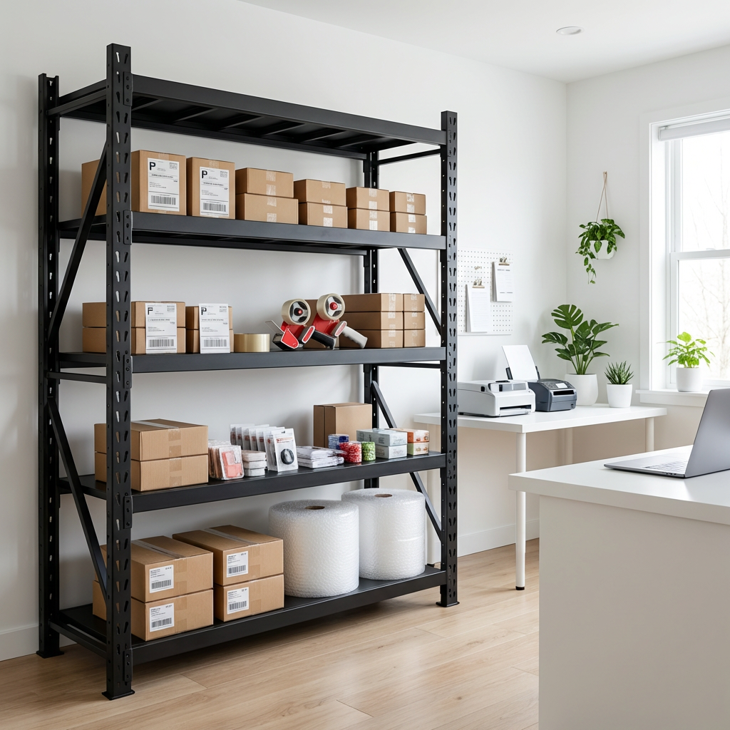 Light Duty Boltless Steel Shelving 5-Tier Adjustable Powder Coated Corrosion Protection Garage Storage Racks Warehouse Shelves