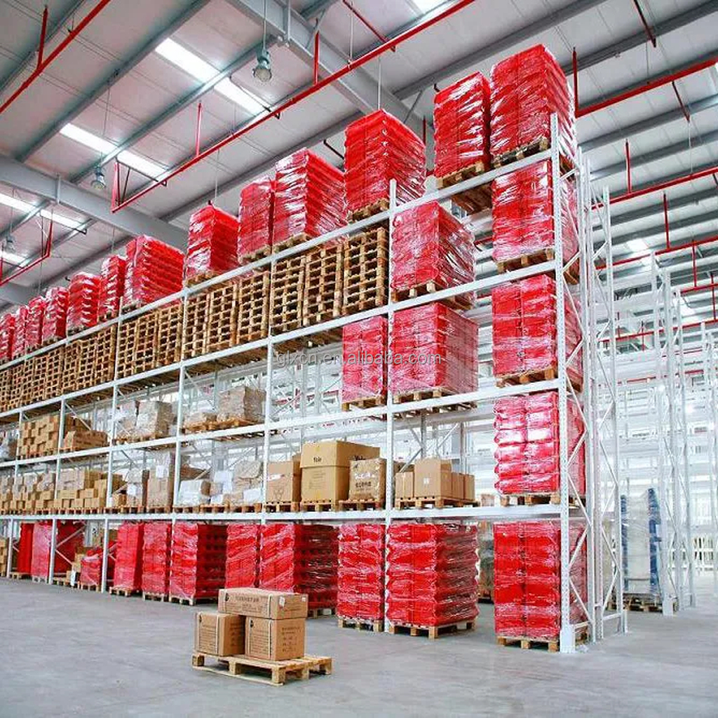 Industrial Heavy Duty Storage Racks - Thick Beam High-Level Shelves For Large Capacity Storage