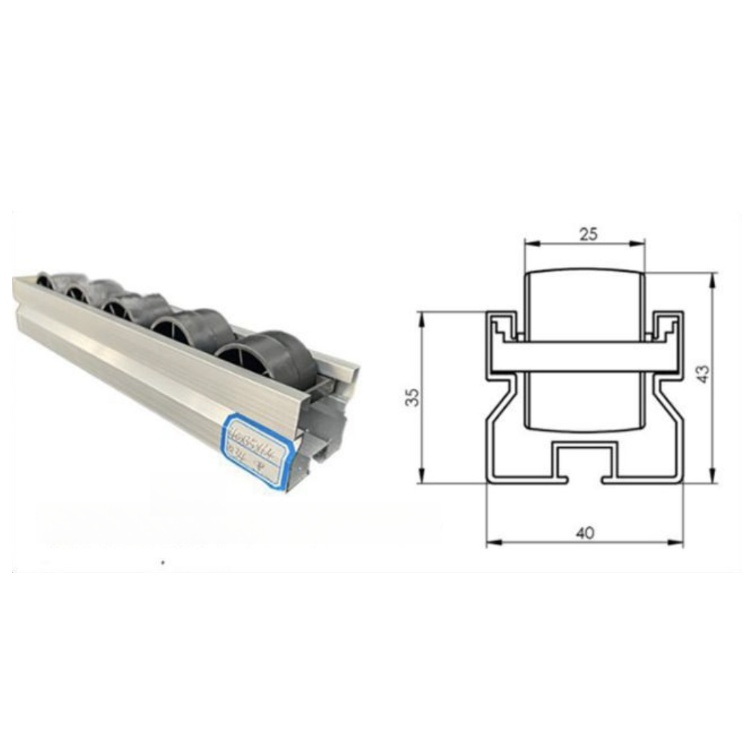Carton Flow Rack Profile View