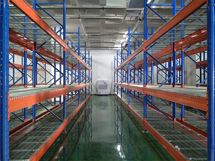 NESRACK Steel Beam Rack Pallet Flow Racking System Heavy Duty Corrosion Protection Customized Gravity Carton Flow for Warehouse