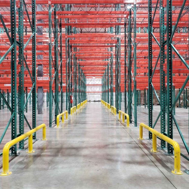 Warehouse Heavy Duty Double Deep Teardrop Cold Rolled Steel Q235 Pallet Racking Electrostatic Powder Coating for Outdoors URGO