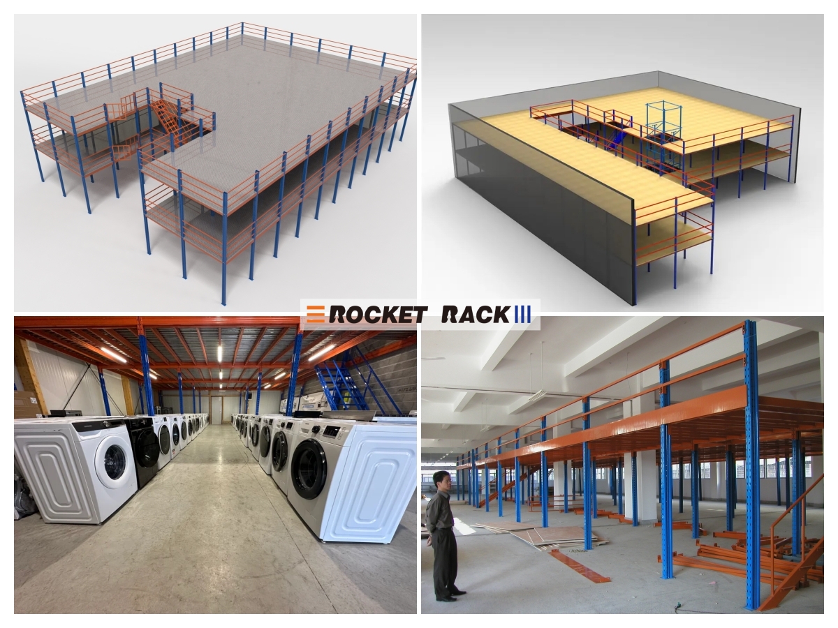 ROCKET RACK Mezzanine Structure Detail