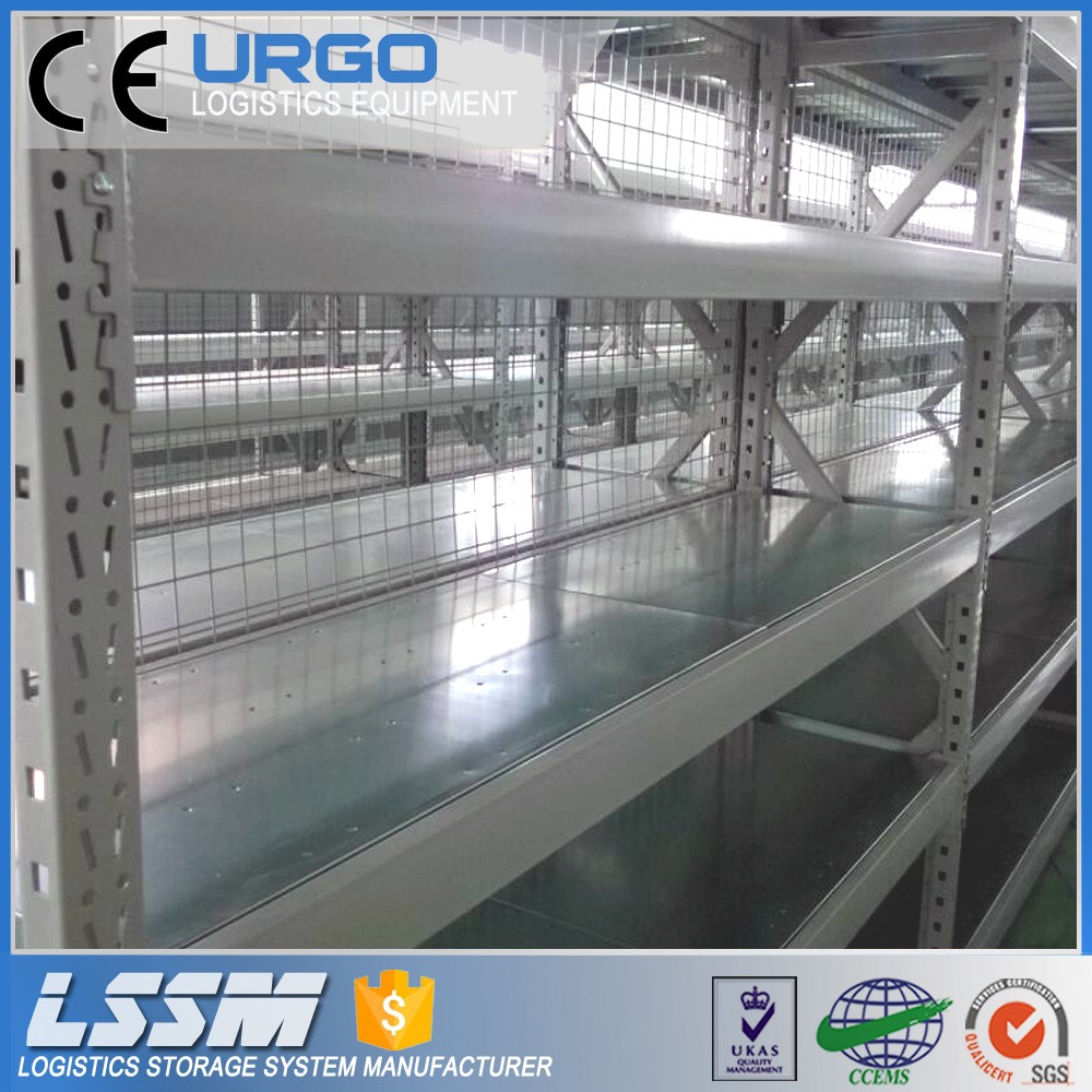 Warehouse Medium Duty Steel Shelving and Longspan Racking 6-Layer Powder Coated for Outdoors